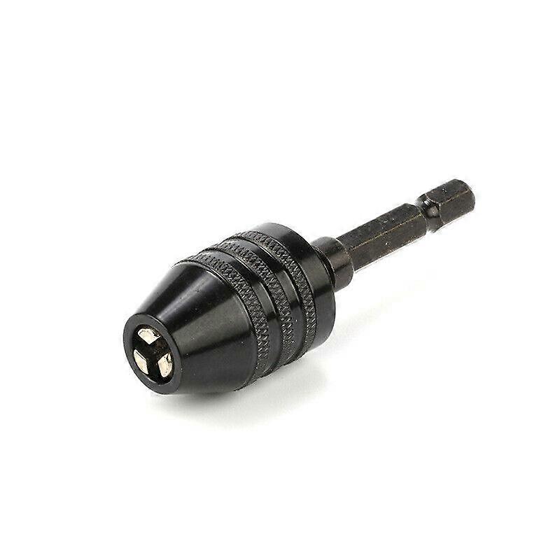1/2x Hex Shank Keyless Drill Chuck Conversion Adapter Bit Quick Change Driver
