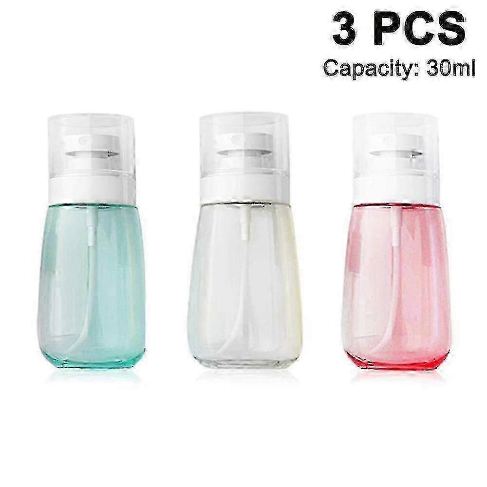 Clear Empty Spray Bottle Refillable Fine Mist Perfume Forming 3 Pack