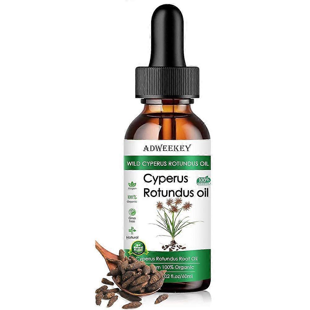 Cujmh Cyperus Oil 60ml Green 100% természetes formula a testszőrzet csökkentésére és a bőr hidratálására