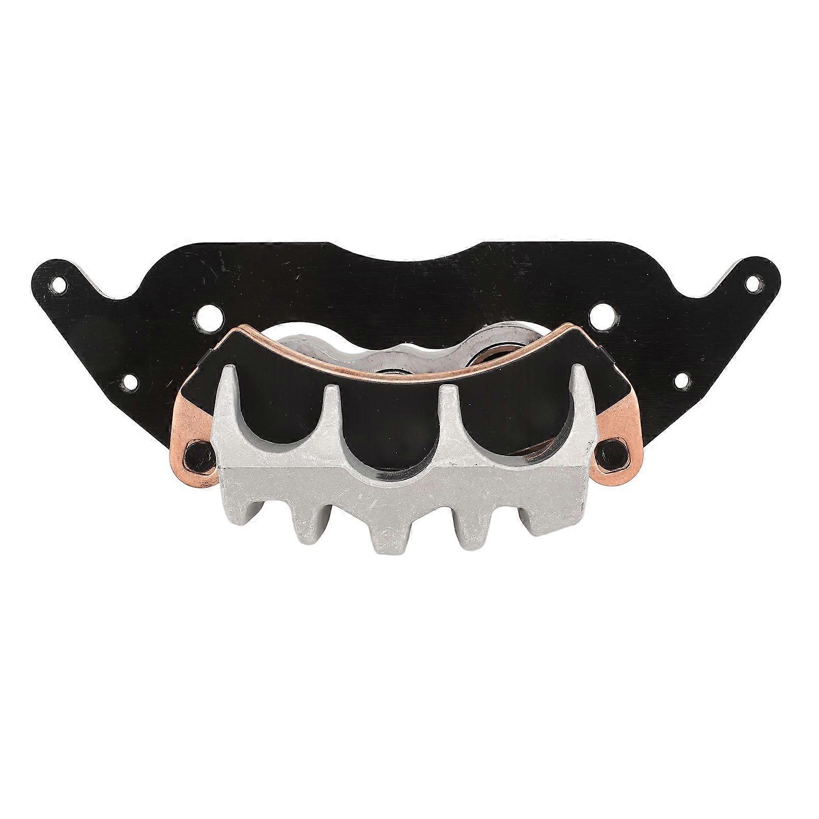 Front Brake Caliper With Sintered Pads Assembly Responsive Efficient Heat Dissipation Replacement for Polaris RZR Turbo PRO XP Left 1912473 1913239