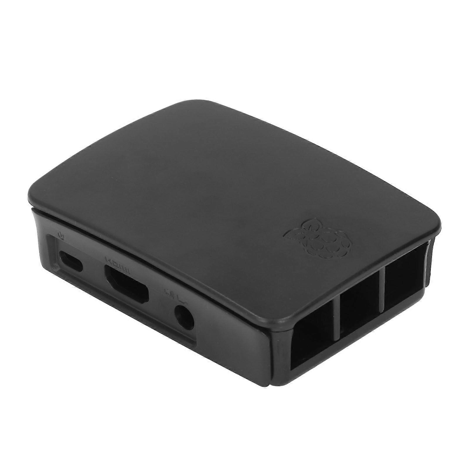 Micro Computer Enclosure Shell Case Box ABS All Ports Access for Raspberry Pi 3 B+ Black
