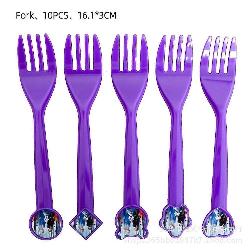 New Ice Princess 2nd Generation Paper Plate Paper Cup Paper Towel Rice Flower Box Tablecloth Pennant Frozen Disposable Birthday Pie