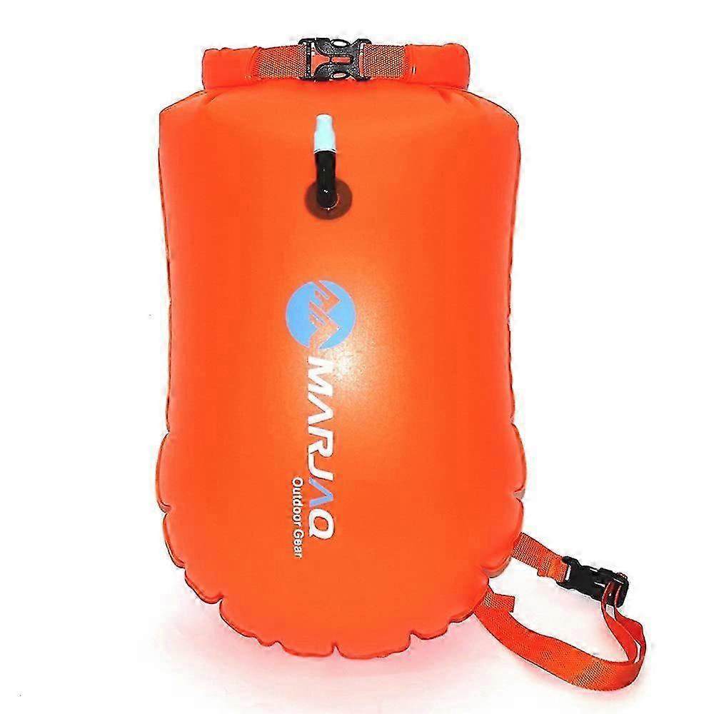 Swim Buoy - Swimming Buoy Tow Float and Dry bag for Open Water Swimmers and Triathletes - Light and Visible Float for Safe Training and Racing