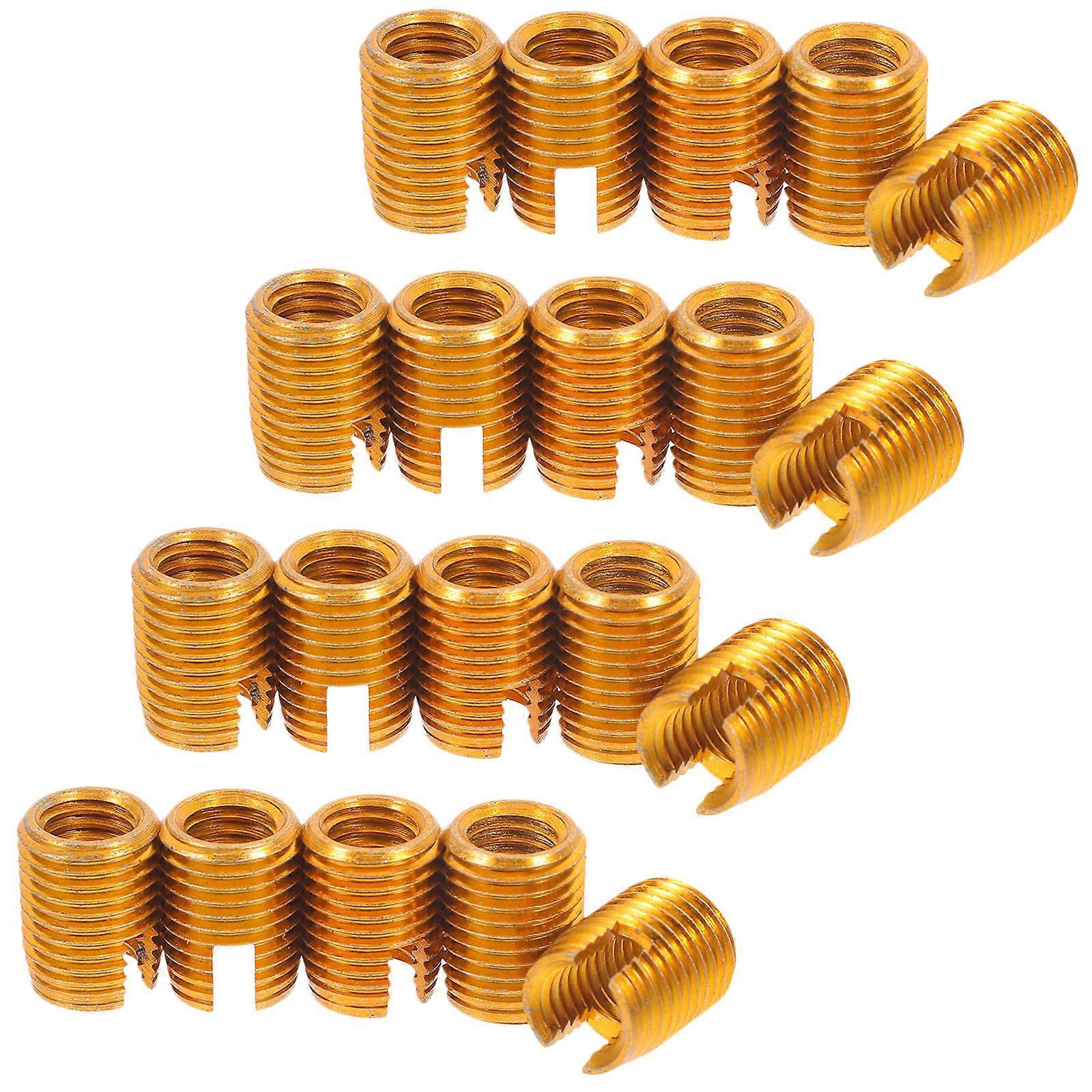 Threaded Bolt Fastener Stainless Steel for Car Use 20Pcs