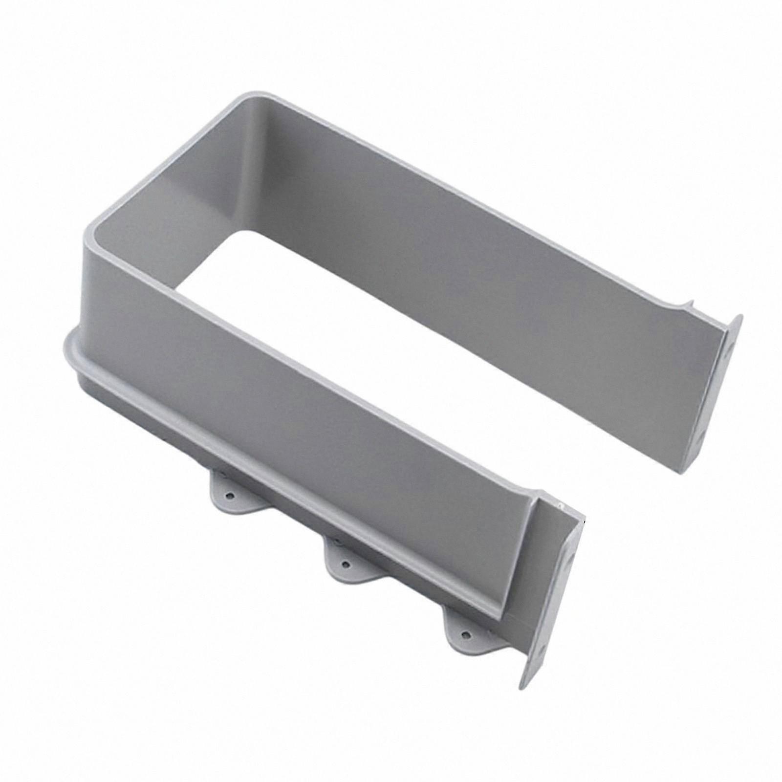 Under Sink U-Shaped Drain Pipe Cover with Pull-Out Drawer and Bottom Cutout Protector