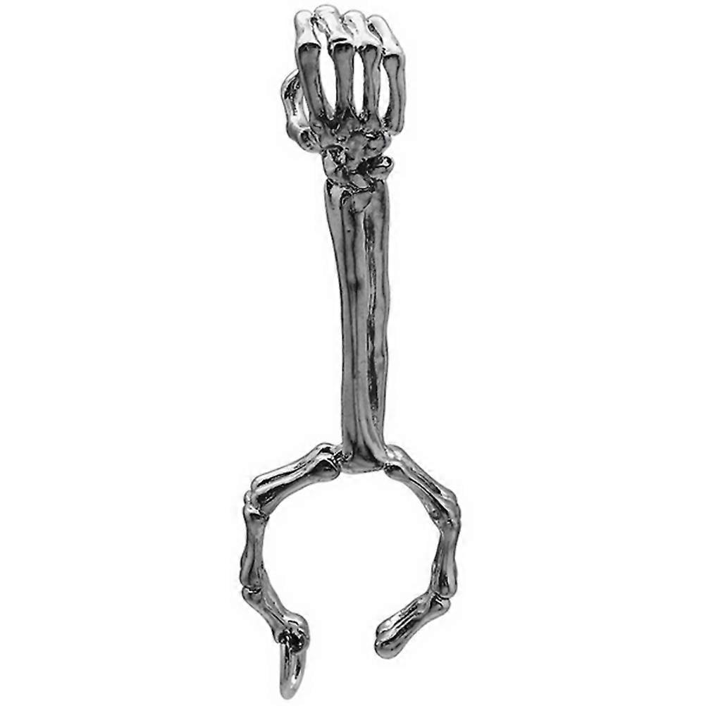 Finger Holder Ring for Holding Use Skeleton Hand Holder Beige Ring
