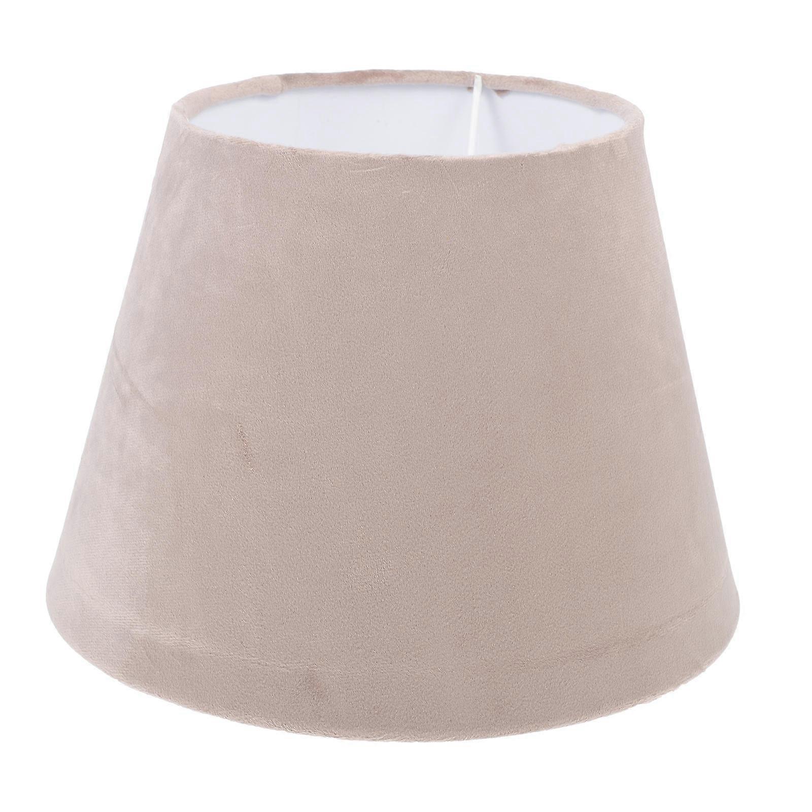 Cloth Lampshade Velour Supple Table Light Cover for 2Pcs Lamp Accessory