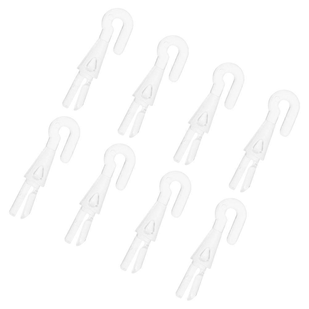 Blind Wand Hook Sleeve Window Blinds for Fixing 40Pcs Transparent Plastic