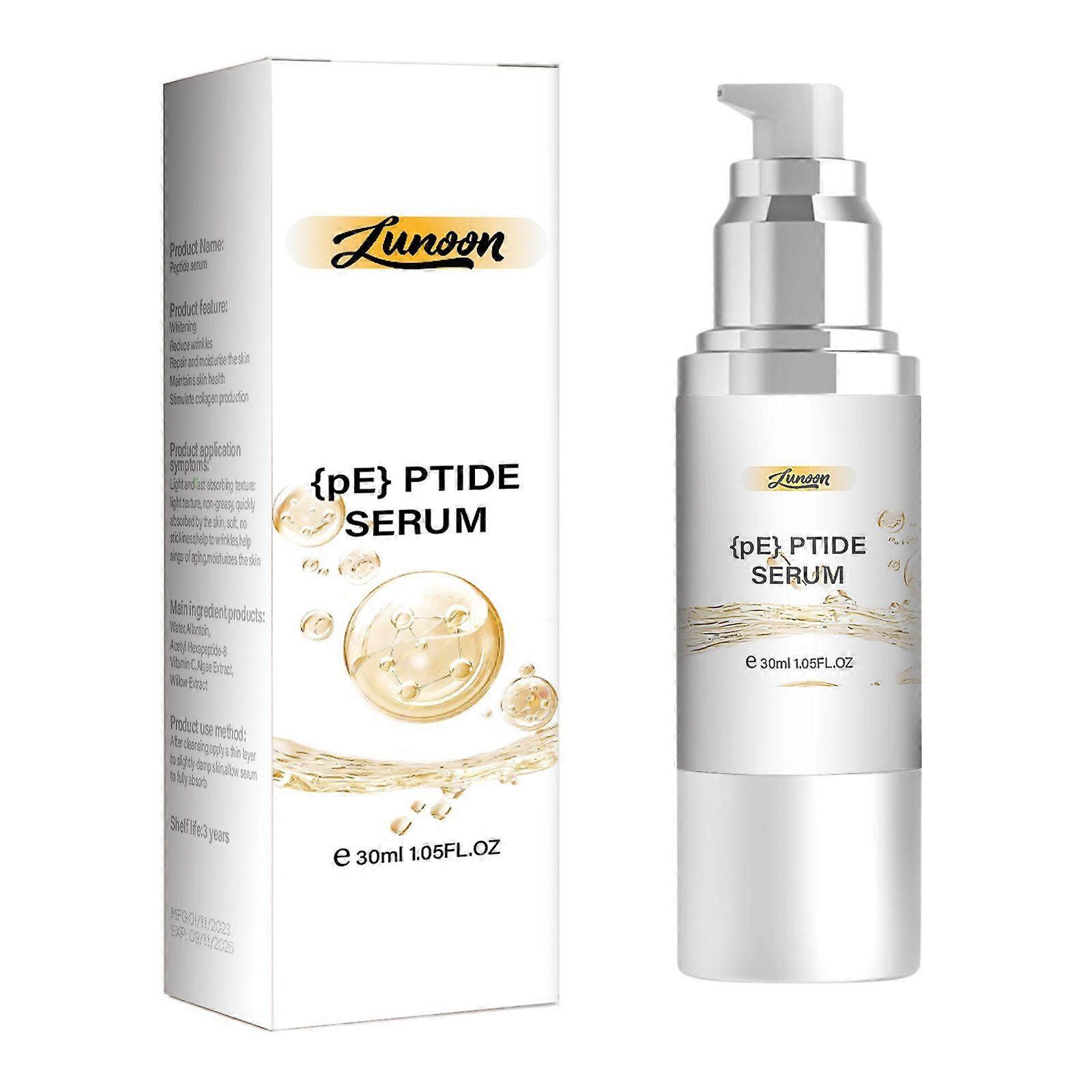 Antirynke ansiktsessens lysner huden, reduserer fine linjer i ansiktet,