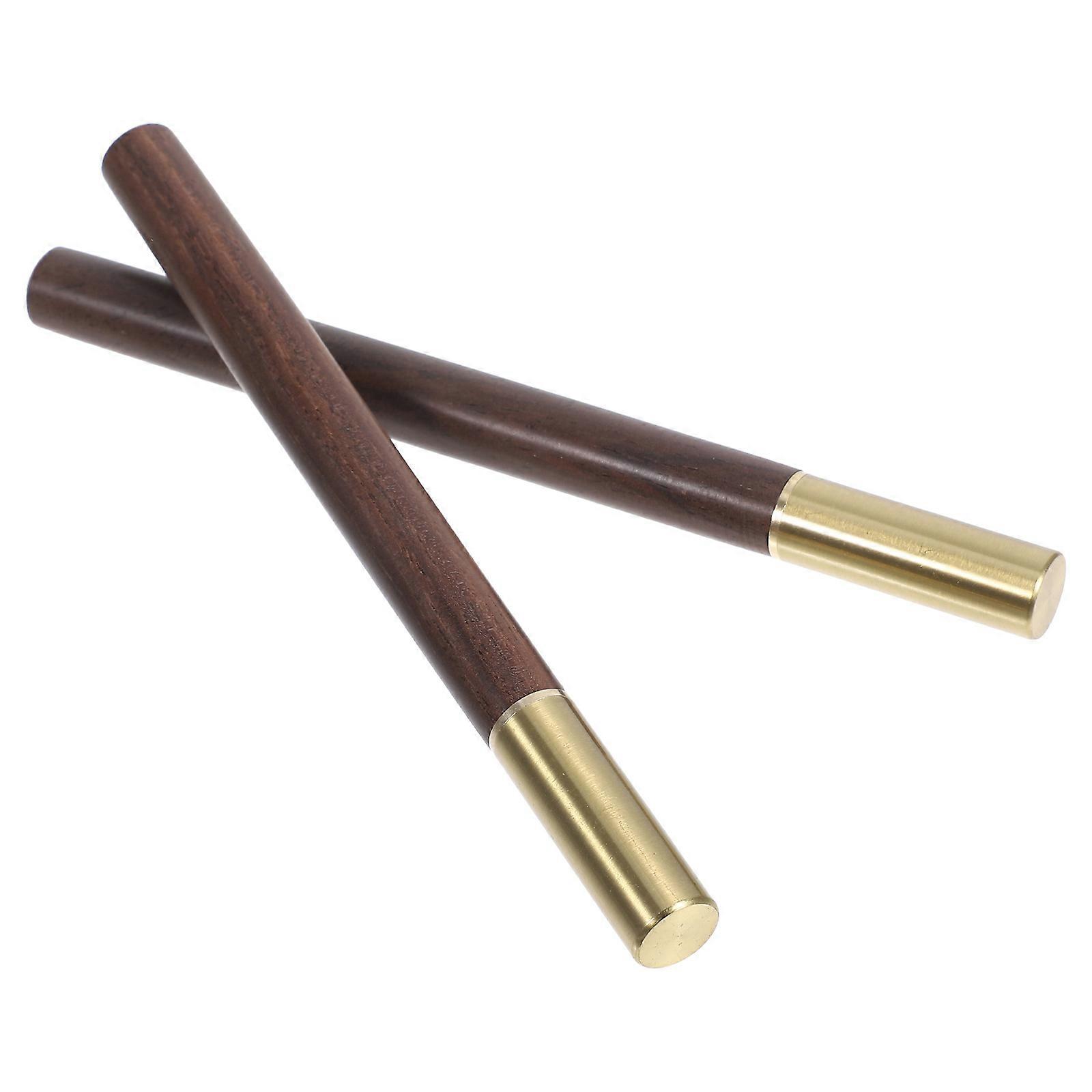 Non-Sharpening Pencil Vintage Wood Retro Drawing for Office Multi Material Continuous Use 2Pcs