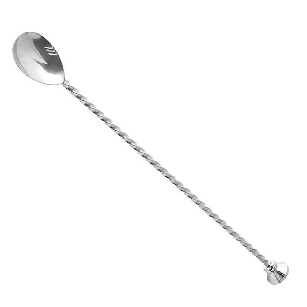 Twisted Stirring Scoop For Home Users In Modern Style Size 28.4X2X1Cm Made For Mixing Cocktails 1Pcs