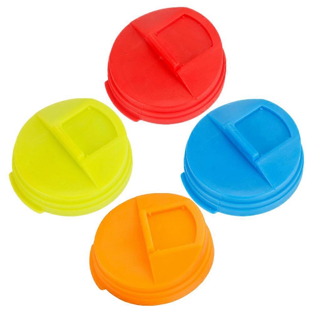Reusable Soda Can Covers 4Pcs Parties Sporting Events Assorted Intact Top