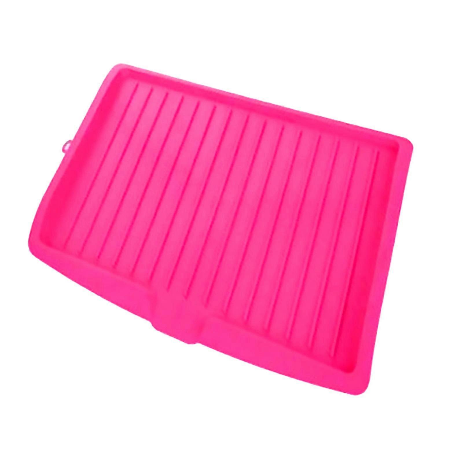 Huarll Drain Rack Kitchen Utility Draining Board Light Weight Space Efficient Water Drain