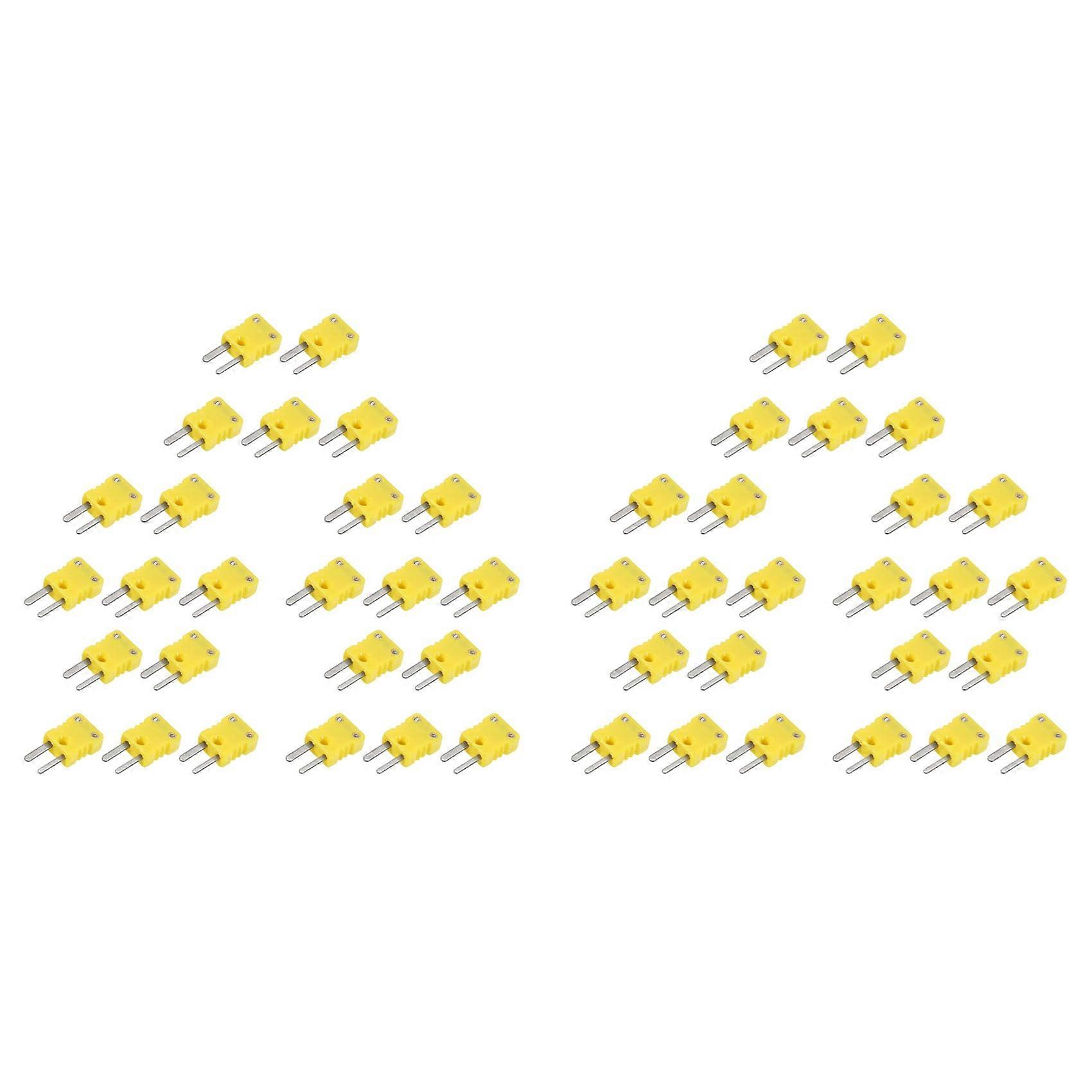 Mini Type K Thermocouple Connector Male Plug Adapter