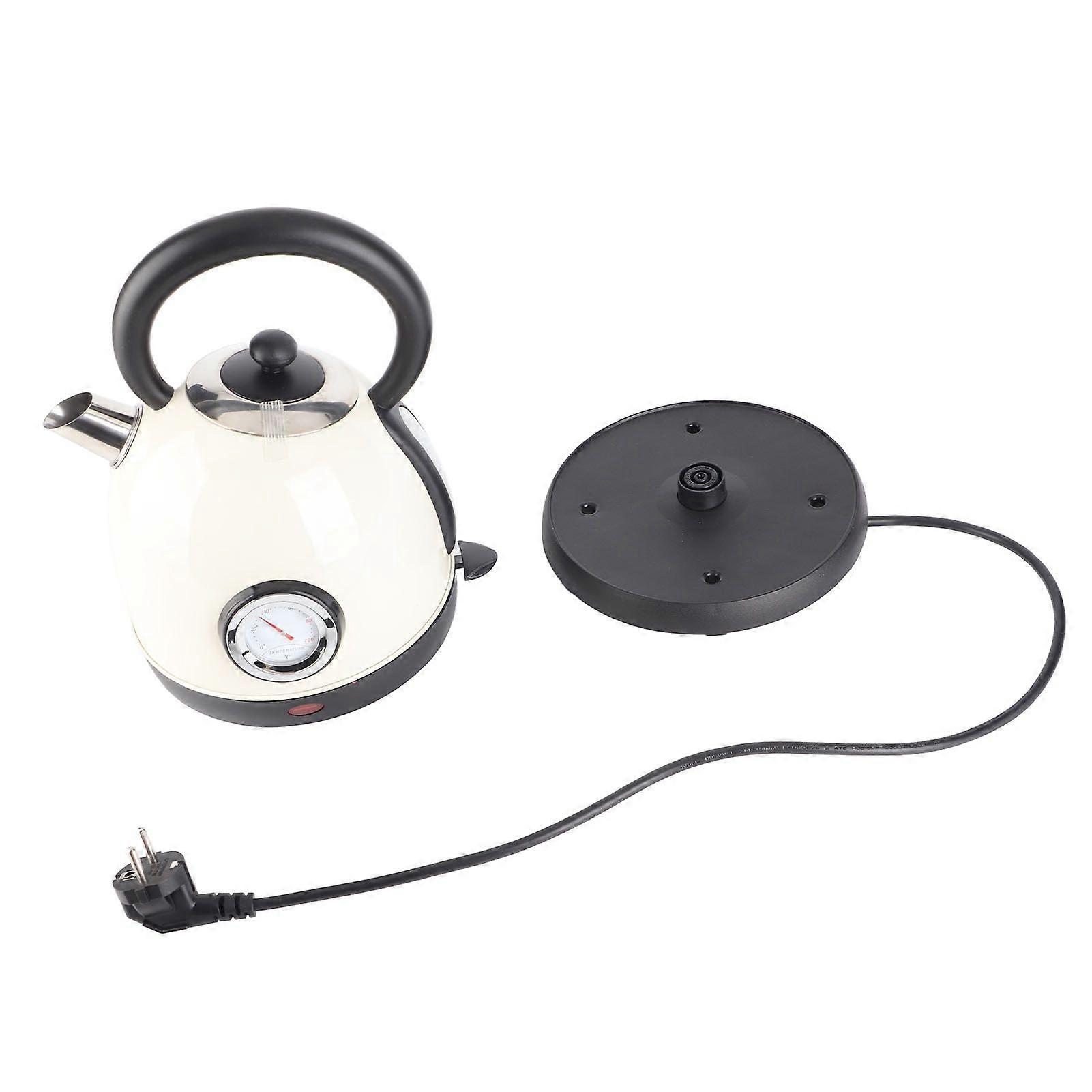 Sphere Electric Water Kettle with Thermometer Small Easy Handle Boiling Teakettle