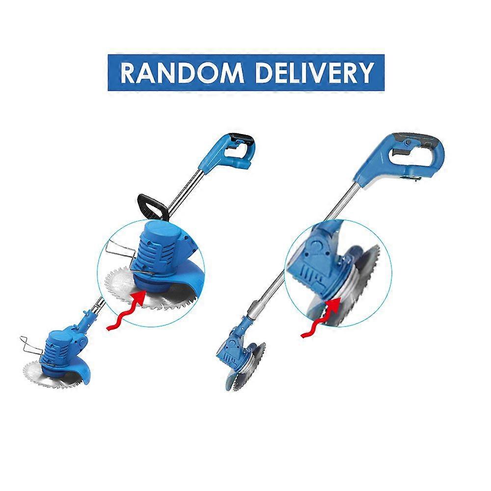 21V Telescopic Handheld Cordless Grass Trimmer Electric Lawn Mower 2 Pack 1500mAh Rechargeable Battery Fast Charger Multi Function Power Lithium Trimm