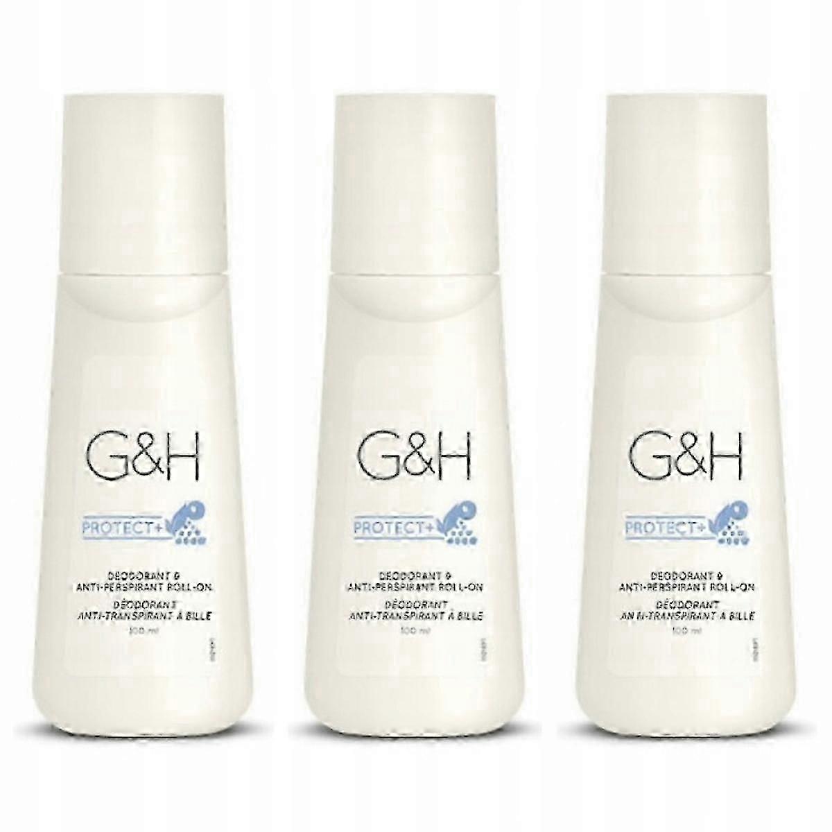 2025アムウェイロールオンデオドラントと制汗G&h100ml-3pcs、アンモニア
