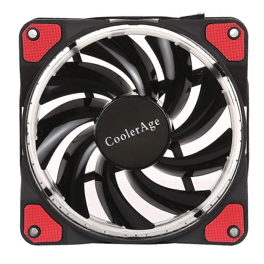 LED 12cm 4pin Computer Host Cooling Fan