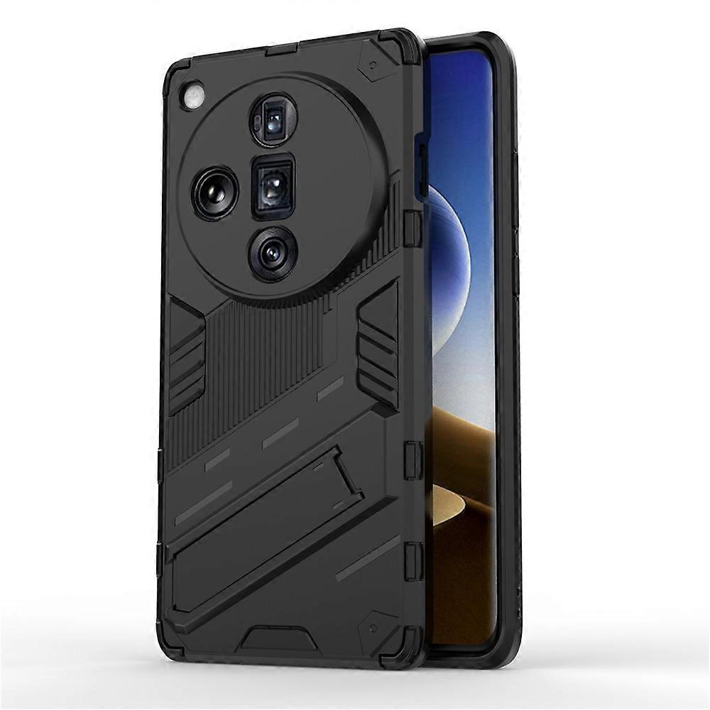 Capa protetora para celular compatível com Oppo Find X7 Ultra com suporte de PC + TPU