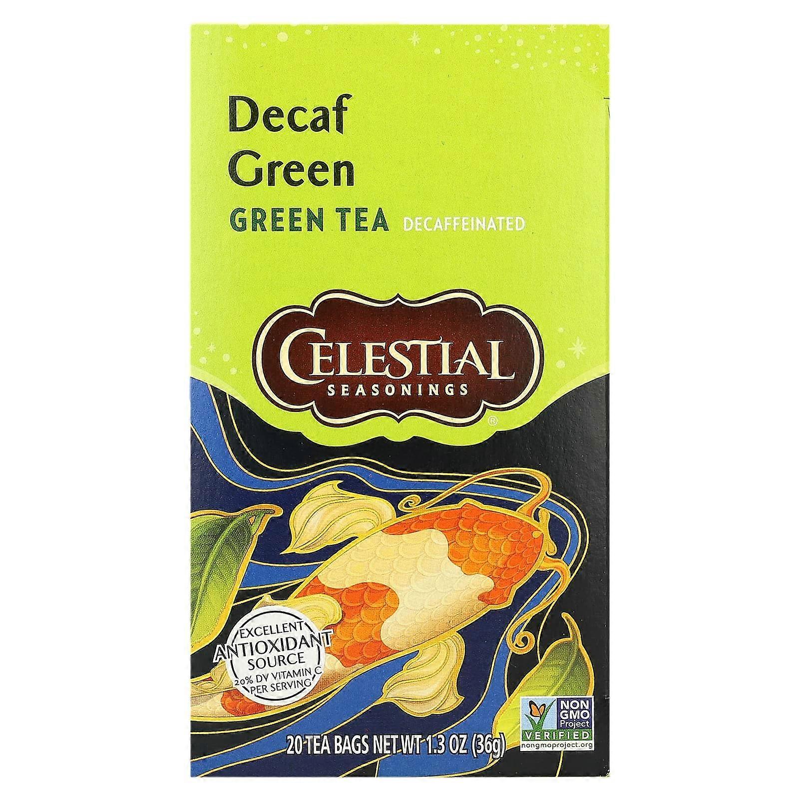 Green Tea, Decaf , 20 Tea Bags, 1.3 oz (36 g)