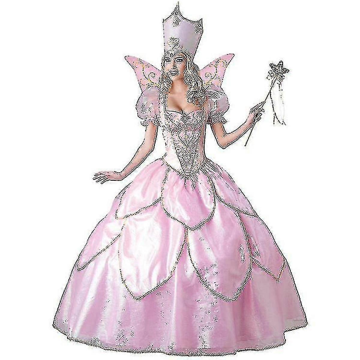 Halloween Pink Fairy Costume Godmother Costume | Fruugo UK