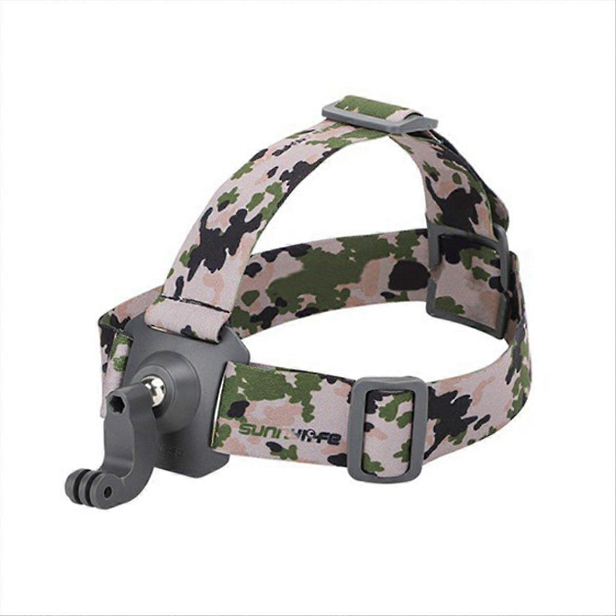 Camera Head Strap Mount Headband for Camouflage