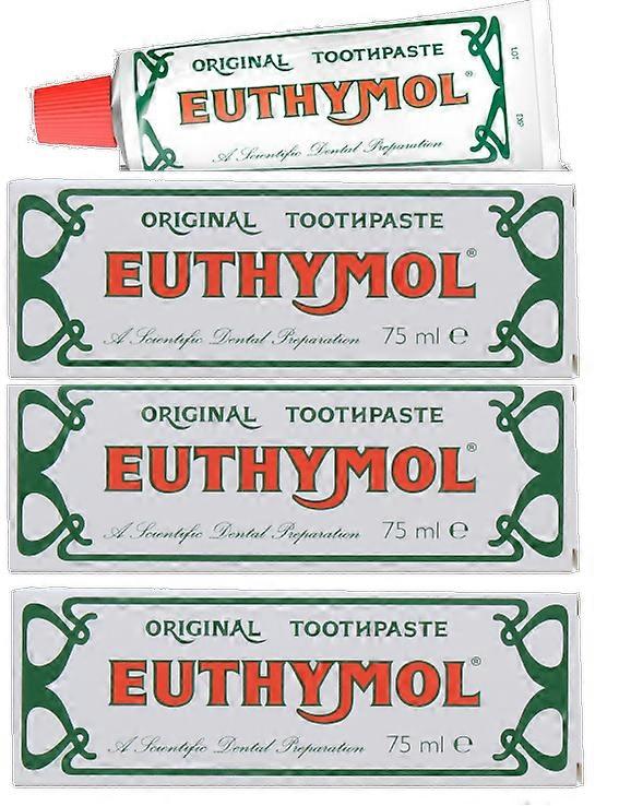 Dentifricio Euthymol Original 75 ml (confezione da 3)