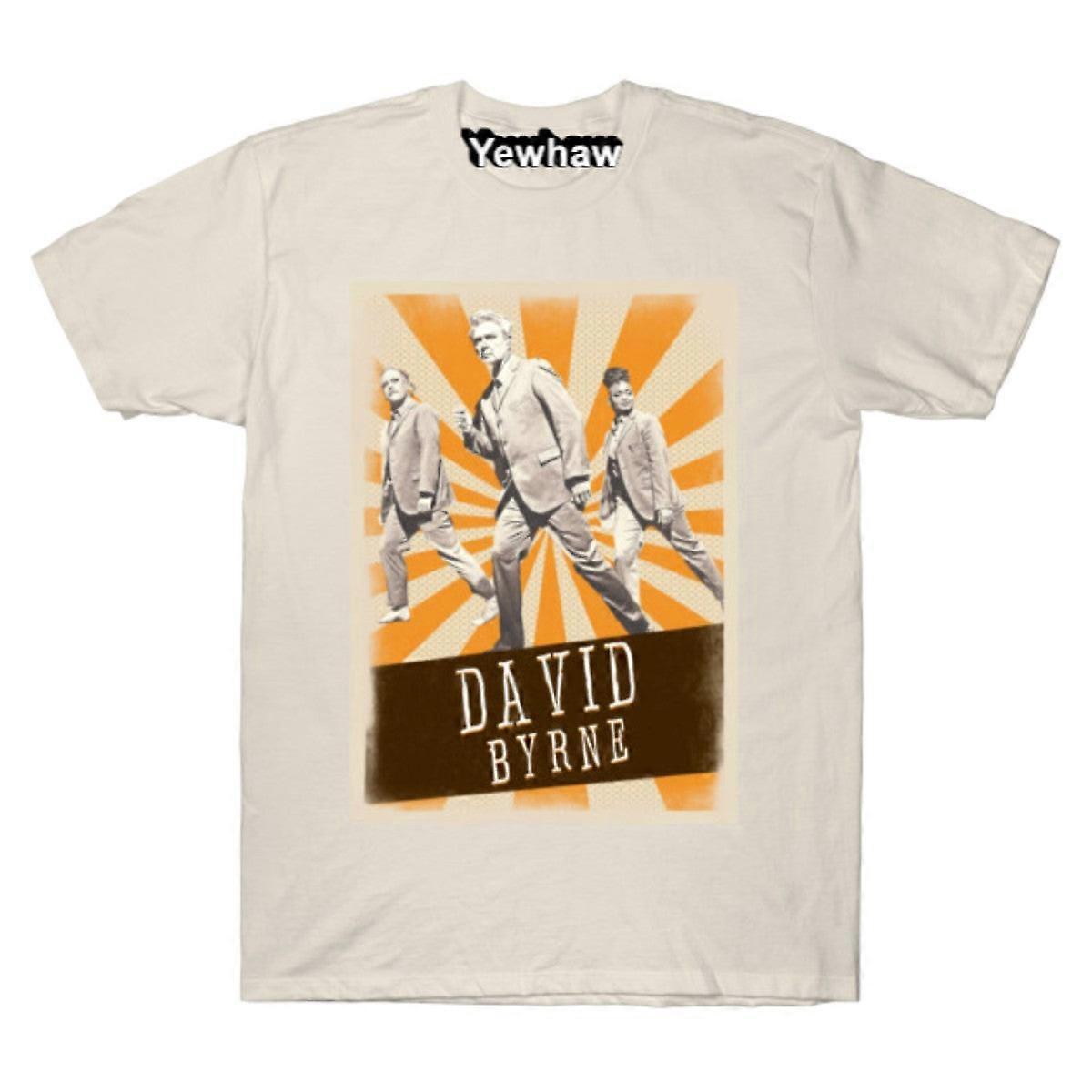 Tričko s vintage estetickým tancom Davida Byrnea