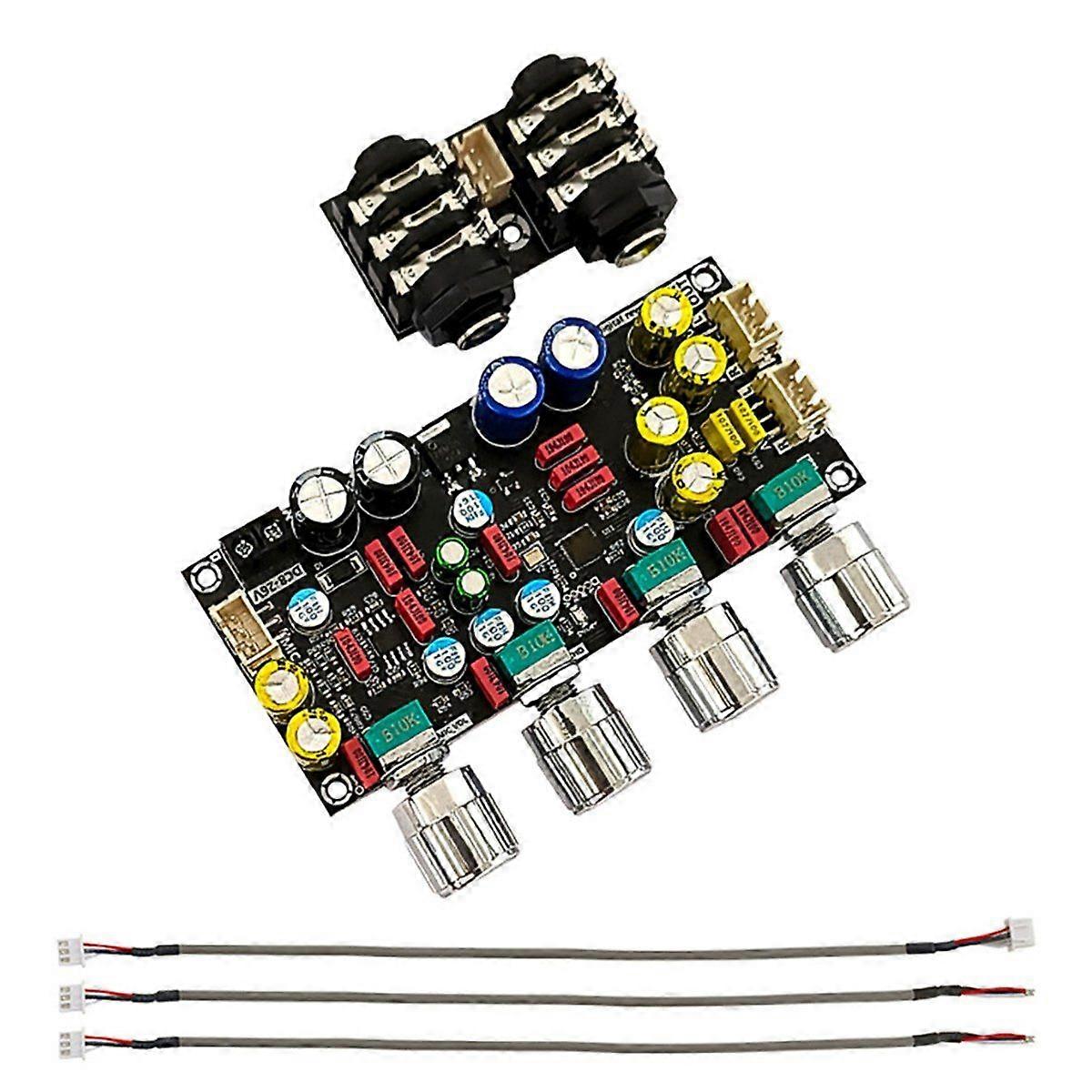 AMP Fever Karaoke Reverberation Board Mike Mikrofon K Song Singen Pre-Stage Effektorboard Mixin