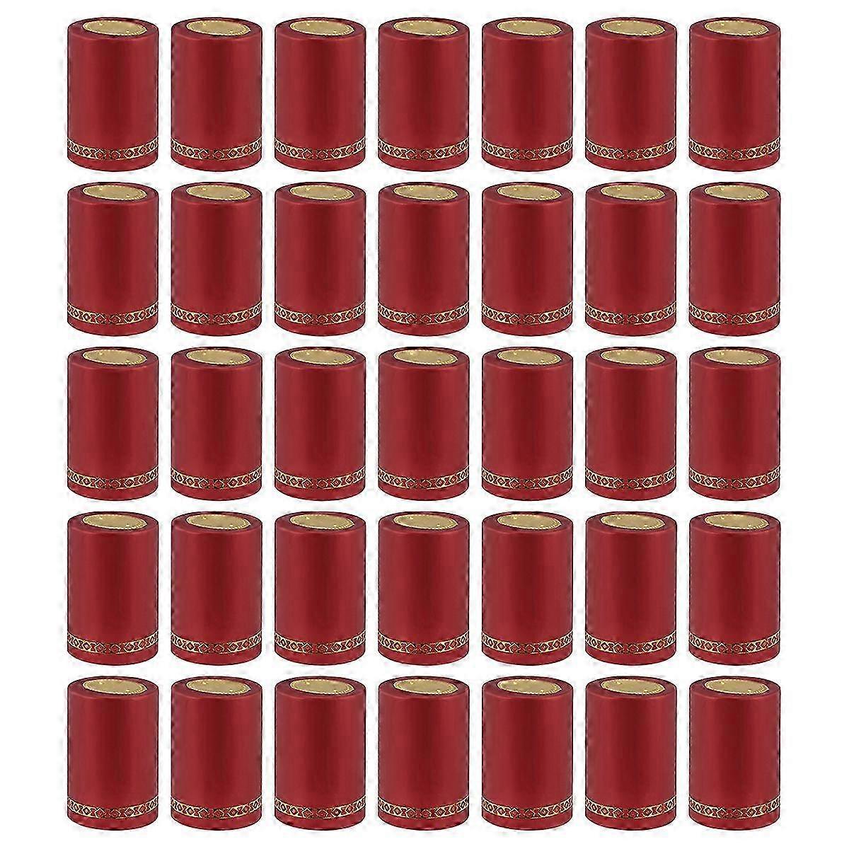 25-26 100pcs Wine Bottle Shrink Capsule Heat Shrink Capsules Wine Heat Shrinkable