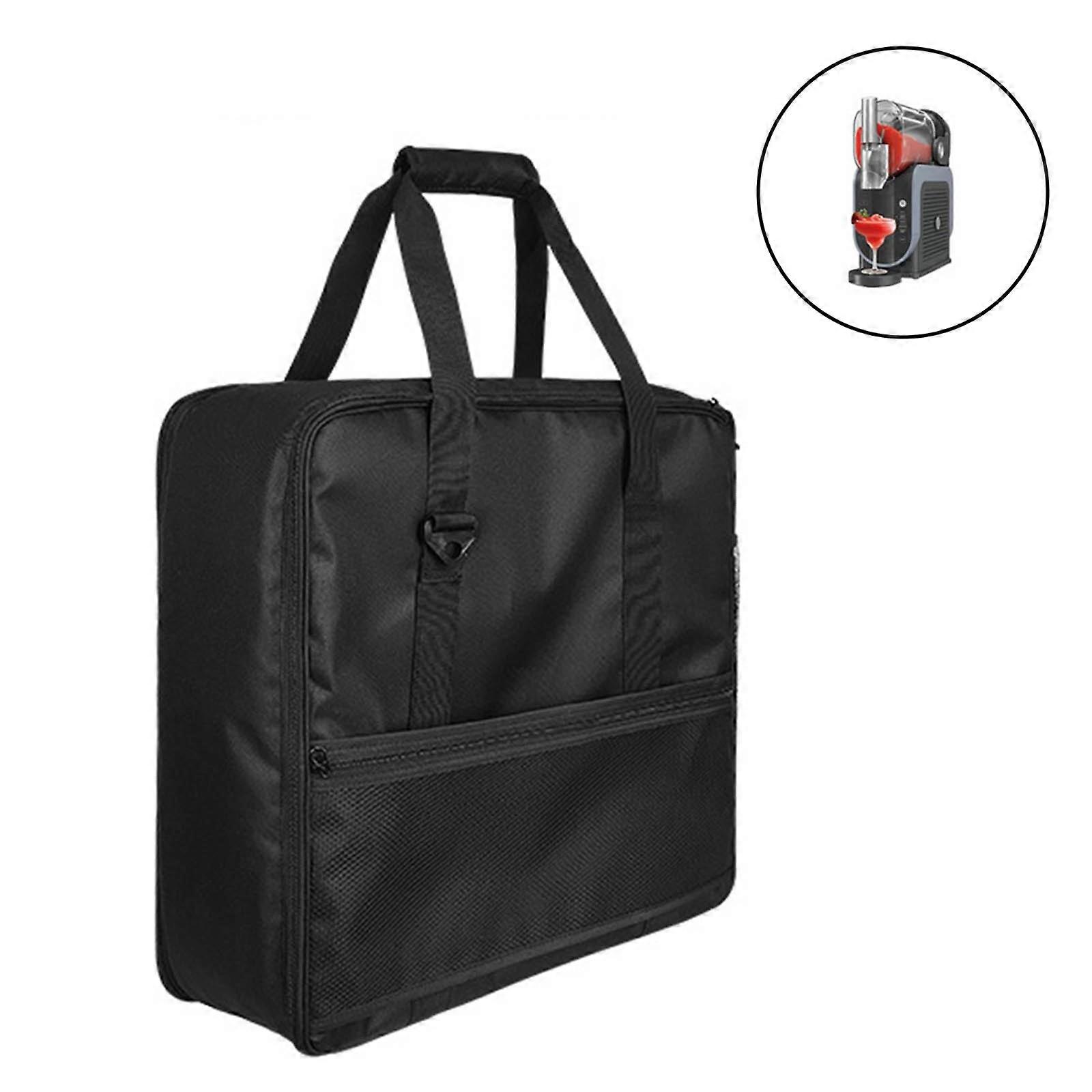 Portable Carrying Case for Ice Blender Accessories Spacious Compartment Weather Resistant Polyester Designs Multicolor