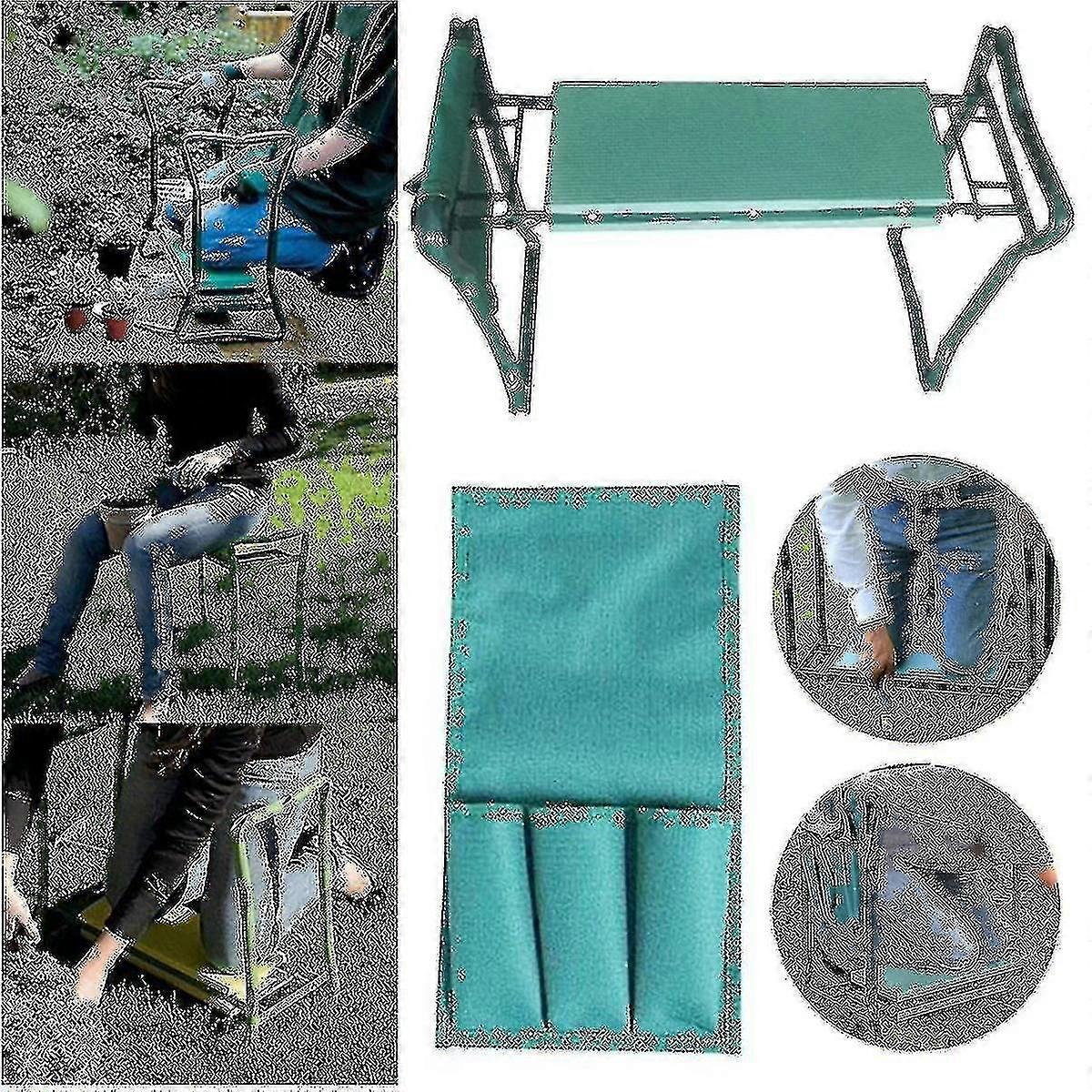 المحمولة S قابلة للطي الركوع كرسي في الهواء الطلق حديقة نزهة شواء Kneepad البراز مقعد لينة-s