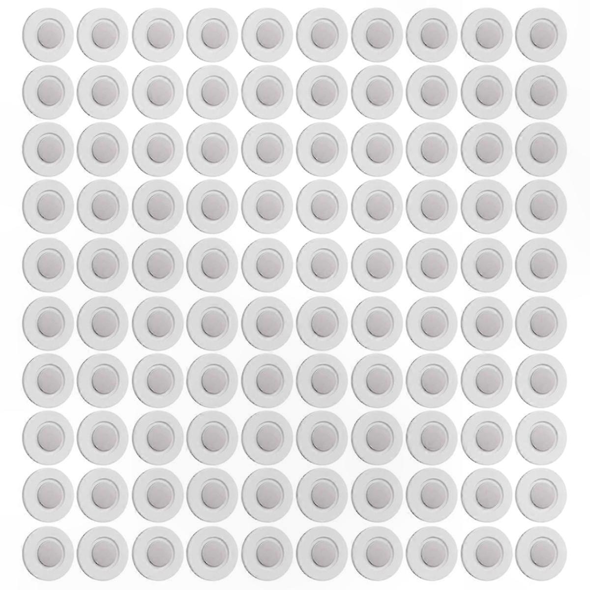 100PCS Magnetic Remote Control Holder Wall Mount Adhesive