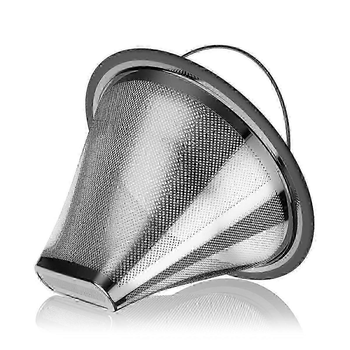 Coffee Filter Stainless Steel Coffee Filter for KBGV and Coffee Machines Reusable Coffee Filter Double