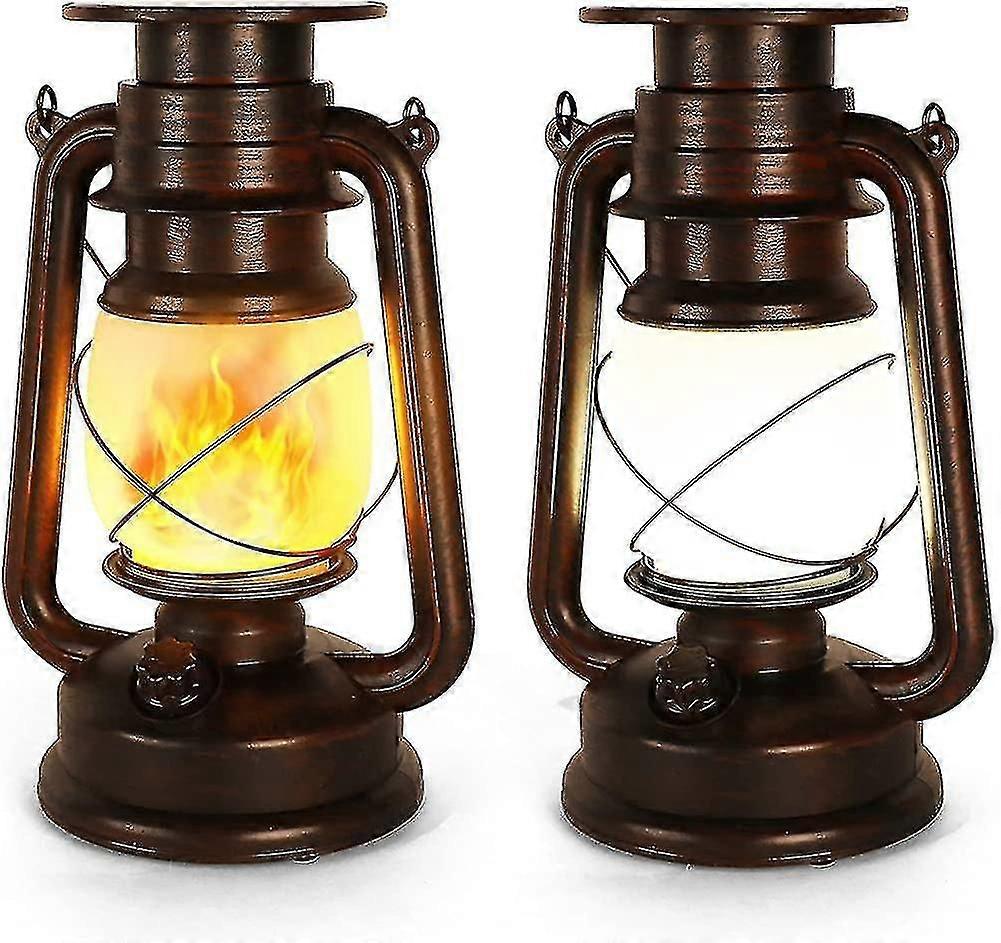 Led Lantern, 2 stycken Led Lantern Outdoor, Solar Lantern, Lantern Outd