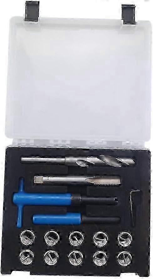 15Pcs M16 X 2 Thread Repair Kit Helicoil Compatible 16mm Damaged Threads