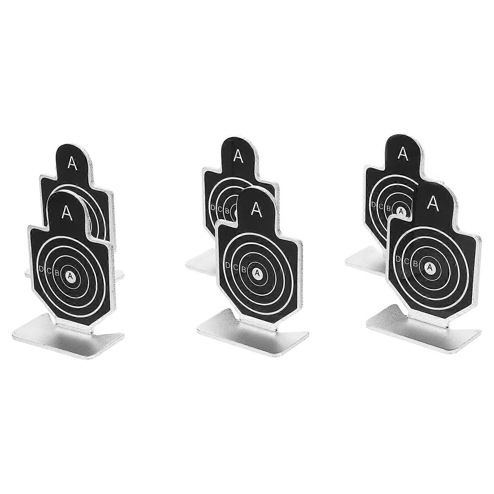 6Pcs Metal Train Targets for Shooting Training Kids Practice Set