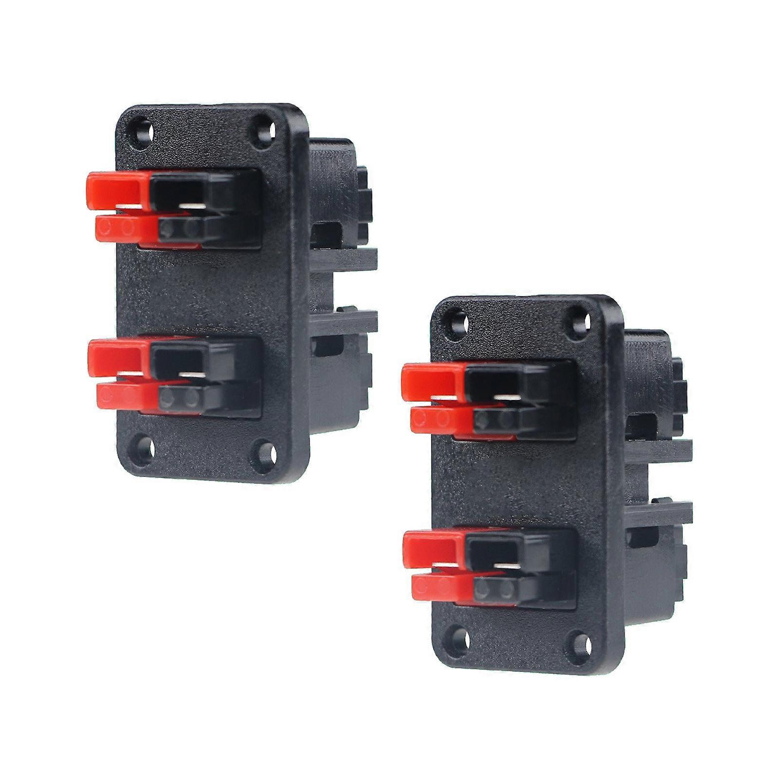 2Pcs 45A 600V Fixed Mounting Brackets Panel Portable Power Plug Cable Connectors Plug Mounting Panel Easy to Use Multicolor