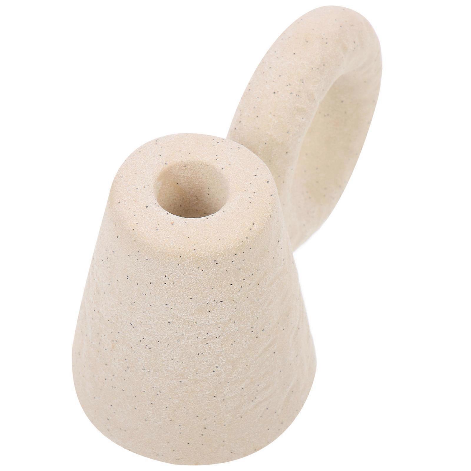 Candlestick Table House Ceramic Figurines Candlestick Nordic Style Gift Option 1Pcs