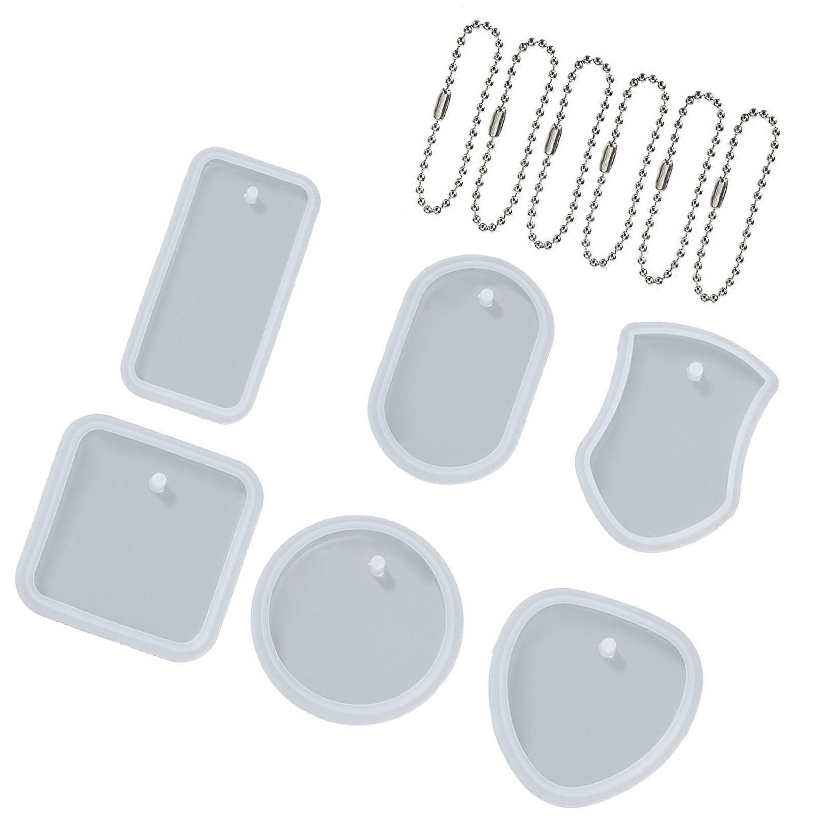 Versatile Silicone Pendant Mold For personalize Keychains And Accessories Ideal For Enthusiasts Multicolor
