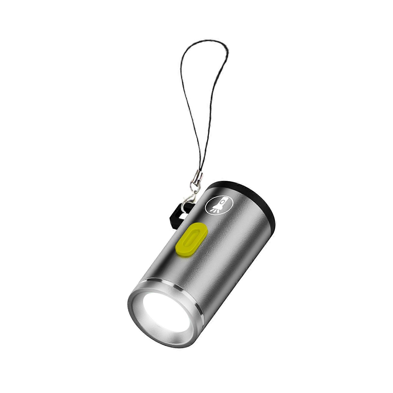 Compactly Type C Voeding LEIDENE het Werklicht LEIDENE Fakkels voor Openluchtactiviteit en Huisnoodsituaties 210Lumens Zilver