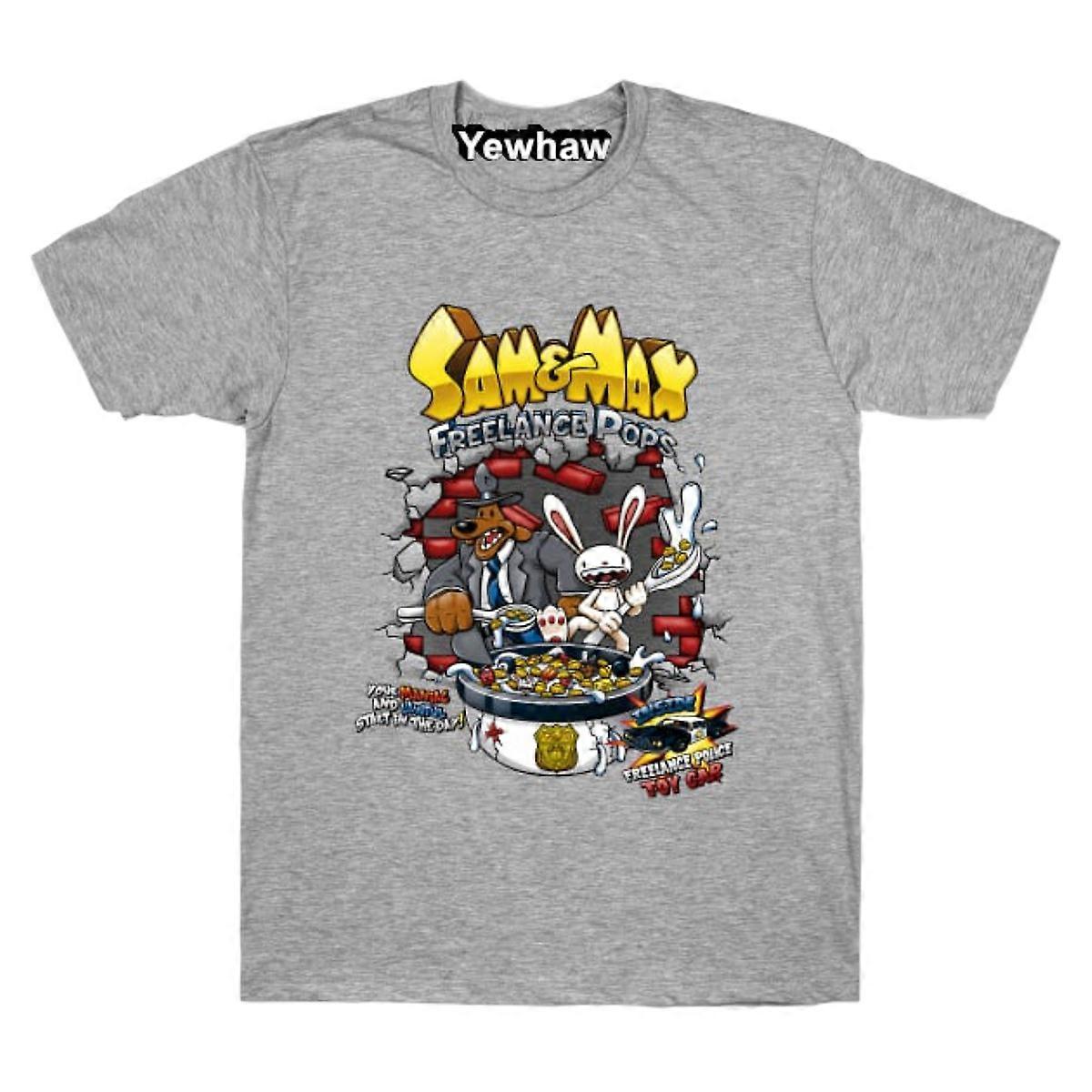 Sam & Max Freelance Pops T-shirt Halftones Tee