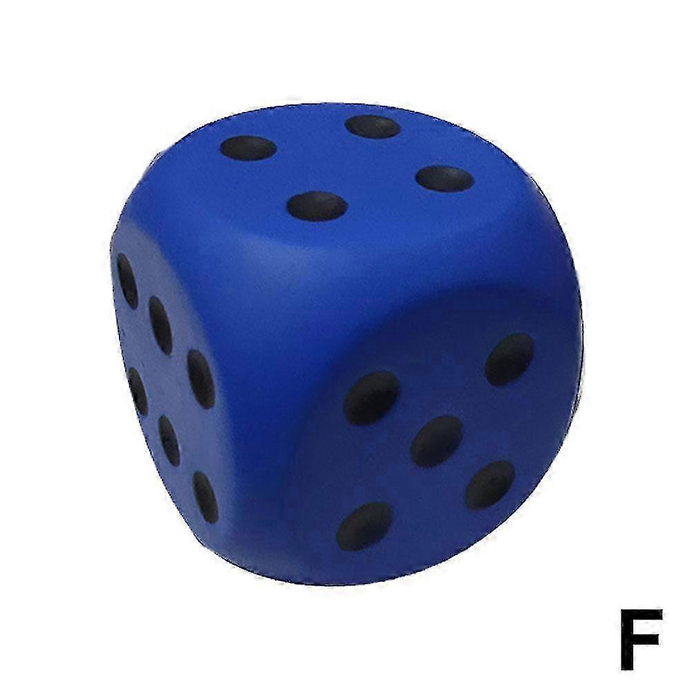 Large PU Dice Game Entertainment Number Dice Children Squeeze Toy