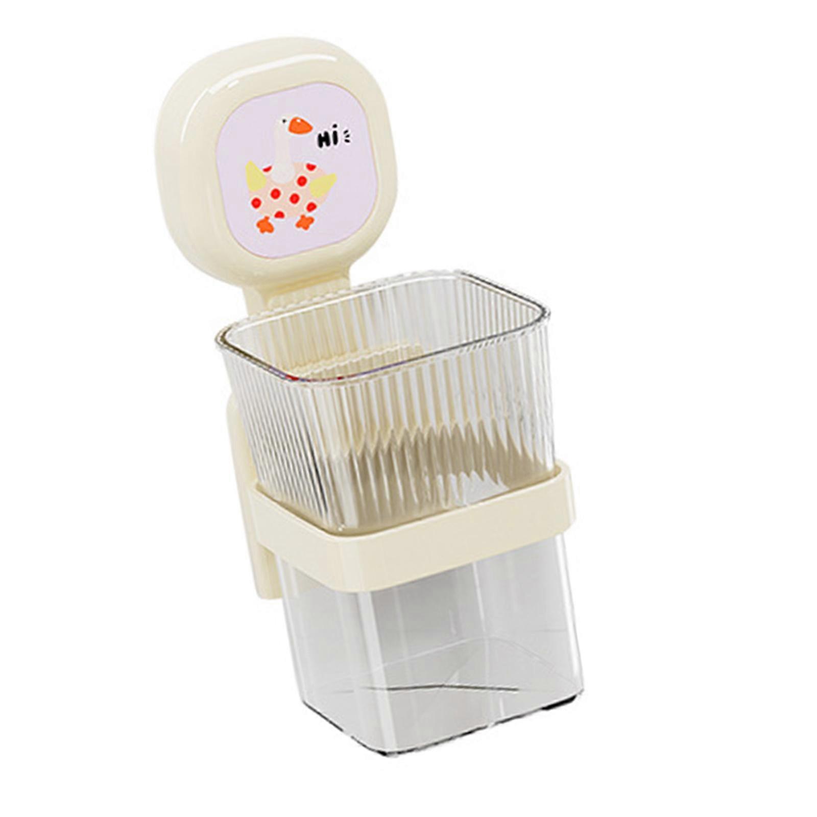 Hygienic Bath Storage Solution Mounting Systems ABS Plastic Construction Rustproof Wall Shelf for Razors Sponges Bath  Yellow