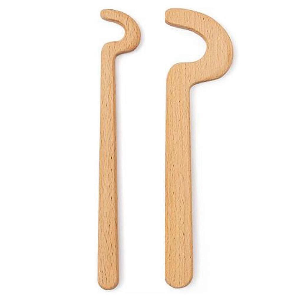 Cup Pottery Clay Tools with Long Grip Handle, Ceramic Throwing Stick