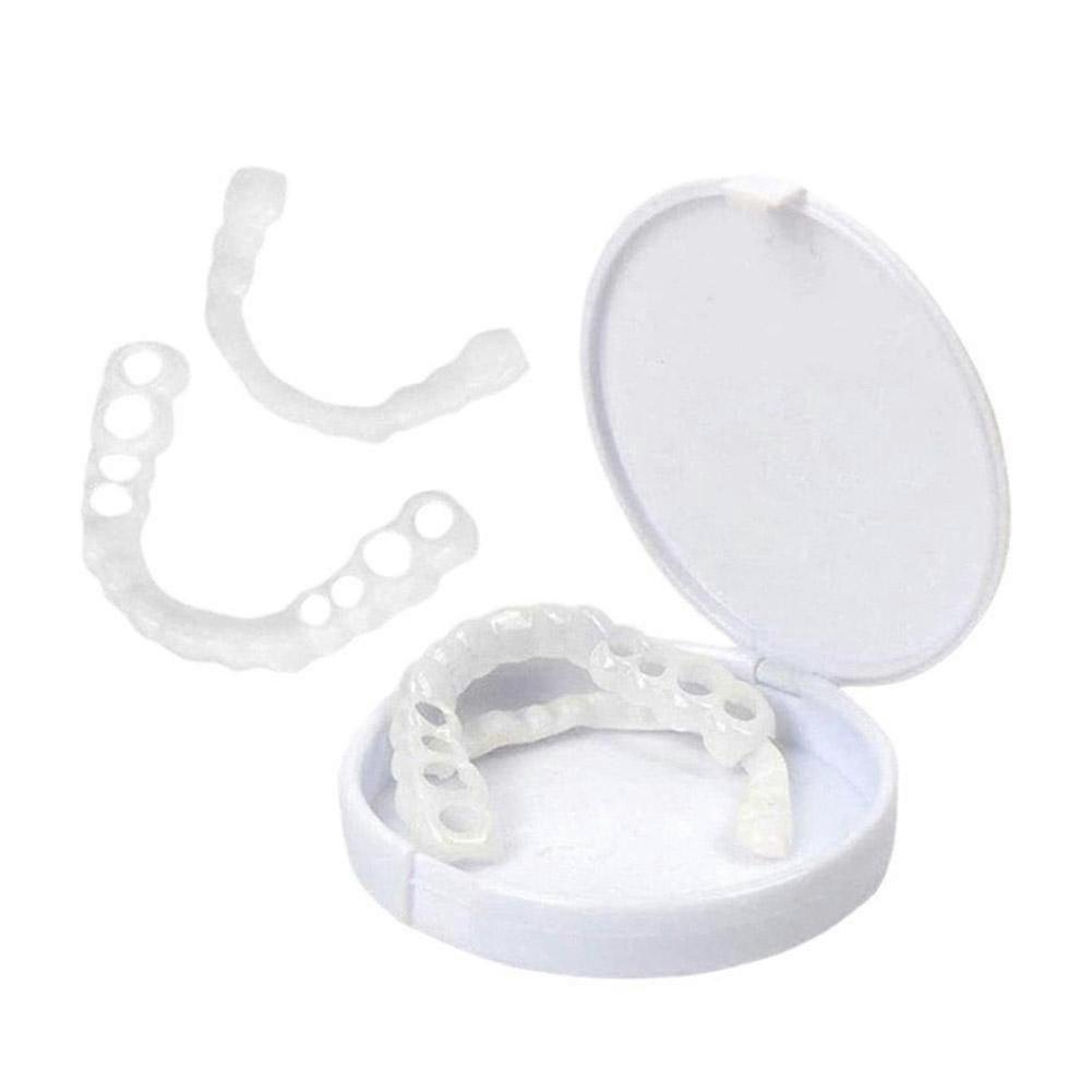 Simulated Dental Braces Set Upper Lower Teeth Teaching Demonstration Model