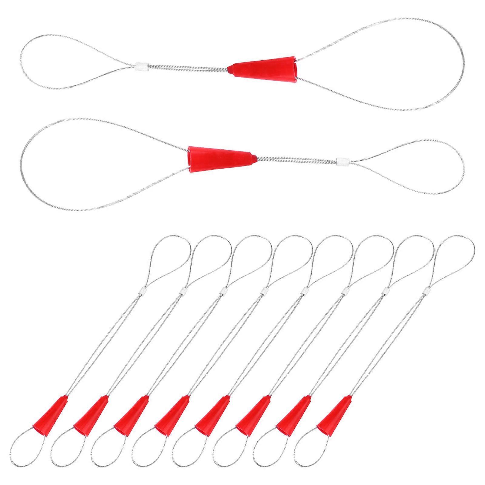 10 Pcs Wire Harness Cable Puller Universal Wire Traction Fish Tape Fastener Tool