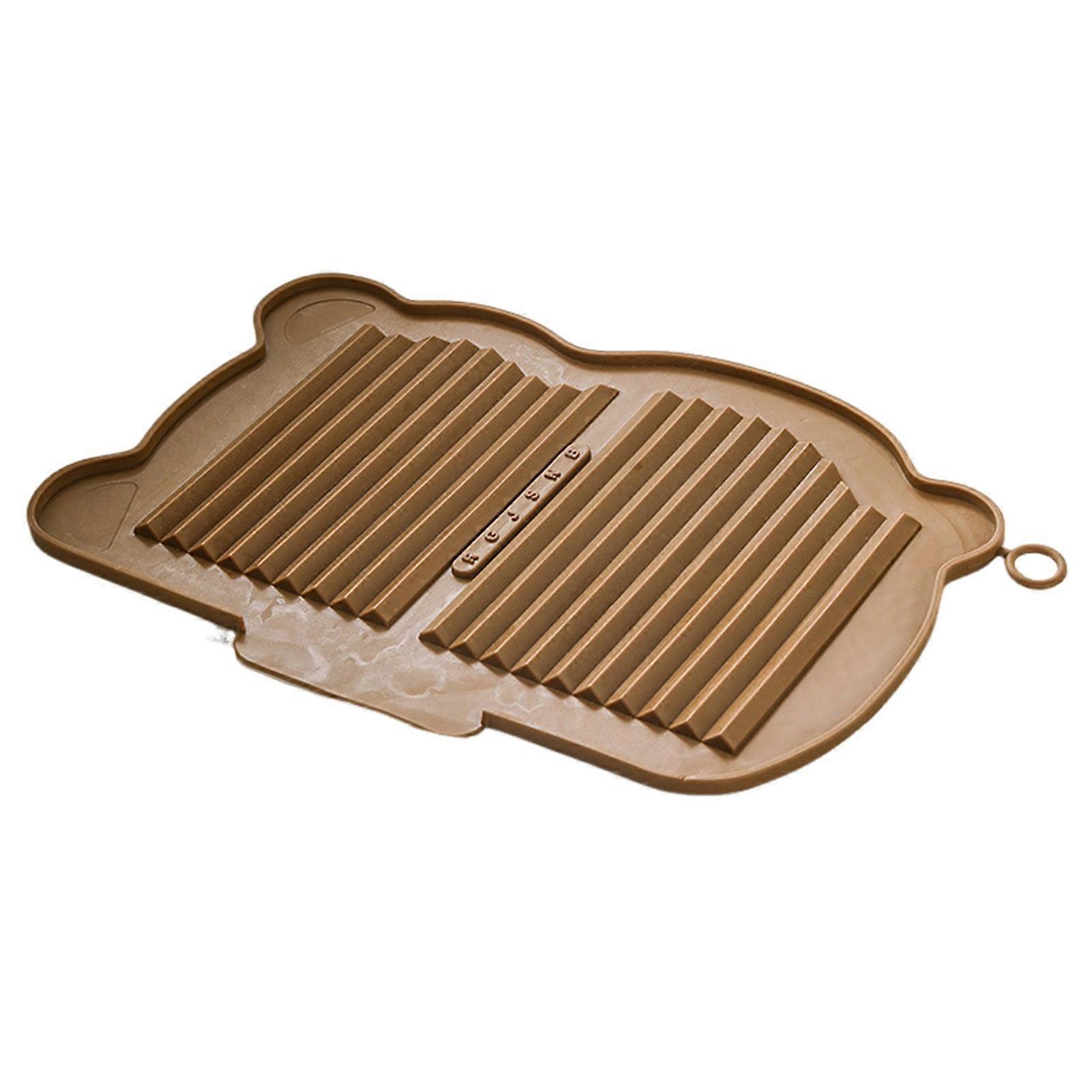 Drainage Rack for Kitchen Countertop Foldable Insulation Pad