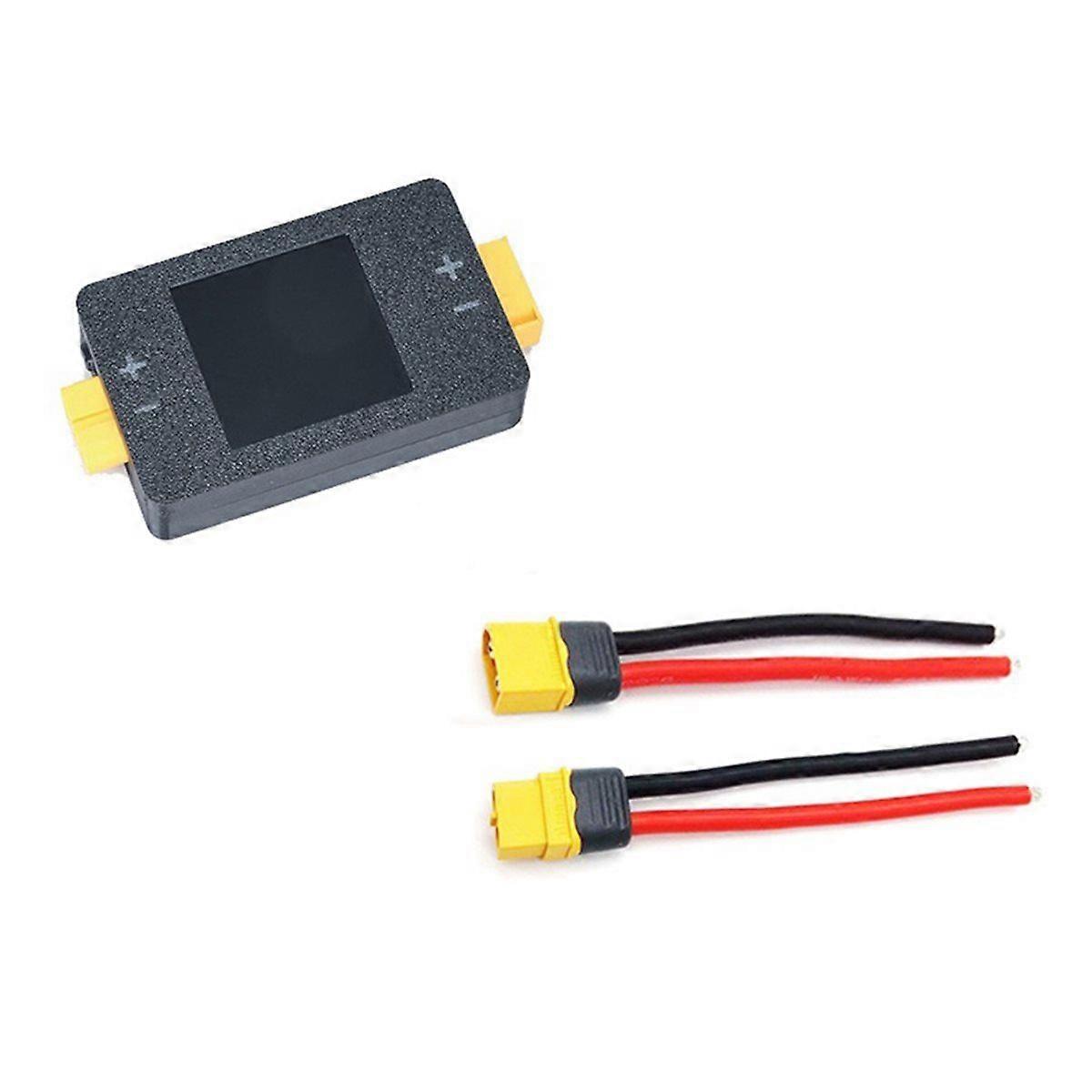 High- Power Meter 8-150V 25A Bidirectional Current Meter DC Coulomb Meter - RC Model Voltage/Capacit