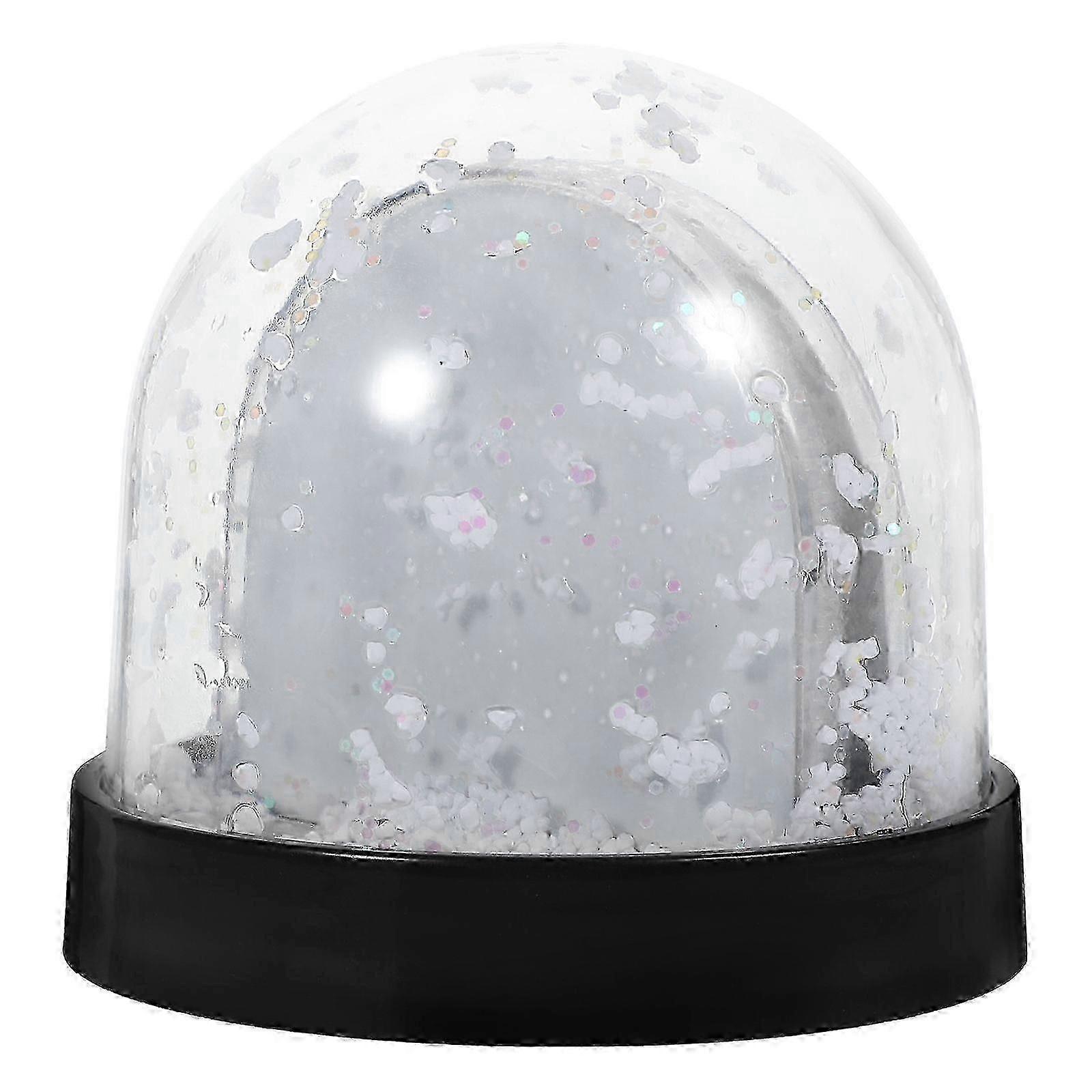 2025 Photo Snow Globe Diy Snow Globe with Sublimation Blank Paper Blank Picture Snow Globe